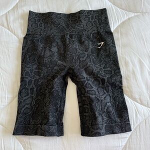 Worn Once Gymshark Adapt Animal Seamless Cycling Shorts Size S